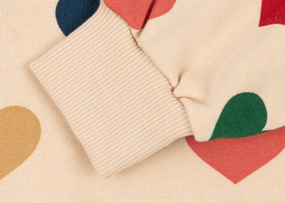 Konges Sløjd A/S JERSEY BLOUSES bon coeur coloré