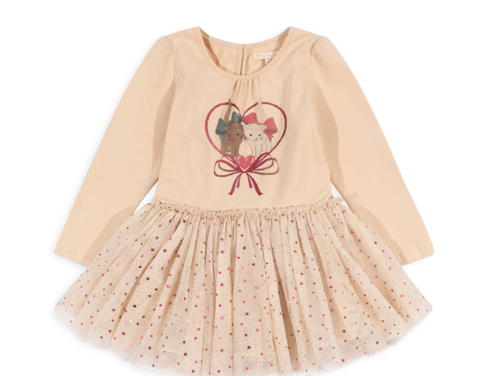 Konges Sløjd A/S WOVEN DRESSES fairy etoile sangria