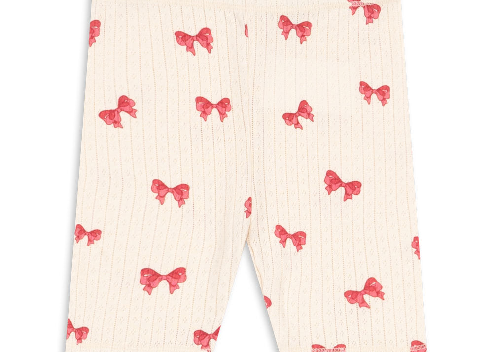 Konges Sløjd A/S JERSEY SHORTS & BLOOMERS rosia bow