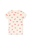 Konges Sløjd A/S JERSEY T-SHIRTS rosia bow