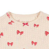 Konges Sløjd A/S JERSEY T-SHIRTS rosia bow