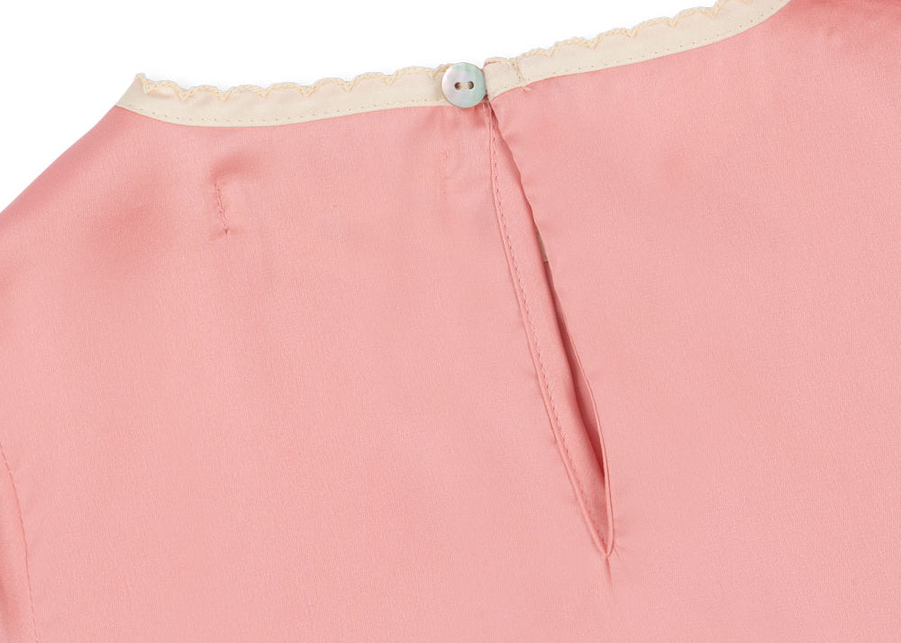 Konges Sløjd A/S WOVEN SHORT SLEEVE SHIRTS peony