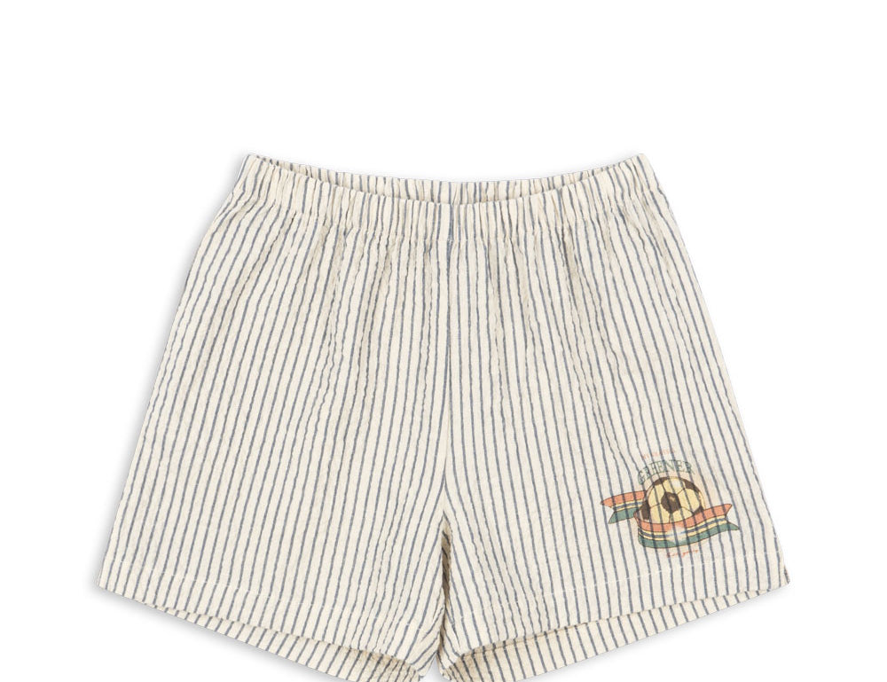 Konges Sløjd A/S WOVEN SHORTS & BLOOMERS stripe bluie