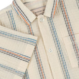 Konges Sløjd A/S WOVEN SHORT SLEEVE SHIRTS antique white