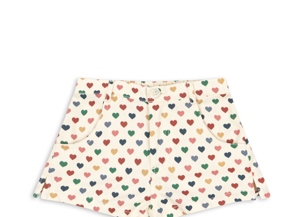 Konges Sløjd A/S WOVEN SHORTS & BLOOMERS coeur coloré