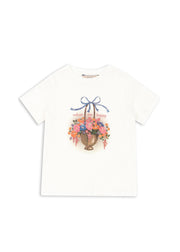 Konges Sløjd A/S JERSEY T-SHIRTS off white/basket