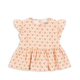 Konges Sløjd A/S WOVEN SHORT SLEEVE SHIRTS cherry pink motif