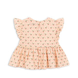 Konges Sløjd A/S WOVEN SHORT SLEEVE SHIRTS cherry pink motif