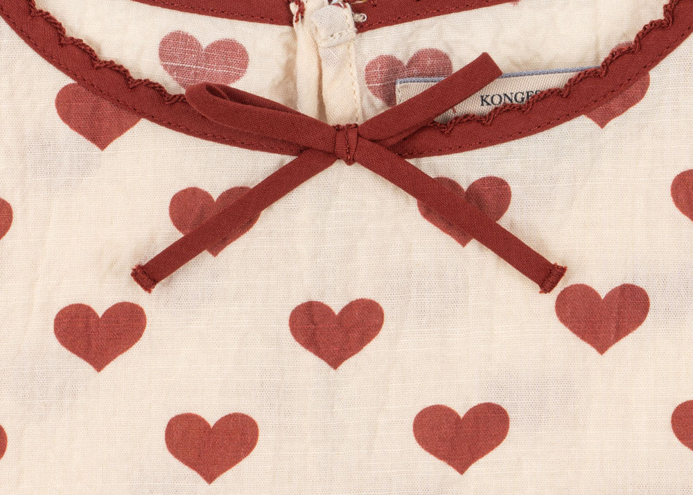 Konges Sløjd A/S WOVEN DRESSES amour rouge