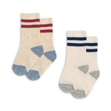Konges Sløjd A/S SOCKS off white/multi strip