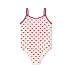 Konges Sløjd A/S SWIMSUITS coeur sangria