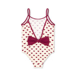 Konges Sløjd A/S SWIMSUITS coeur sangria