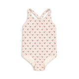 Konges Sløjd A/S SWIMSUITS cherry pink motif