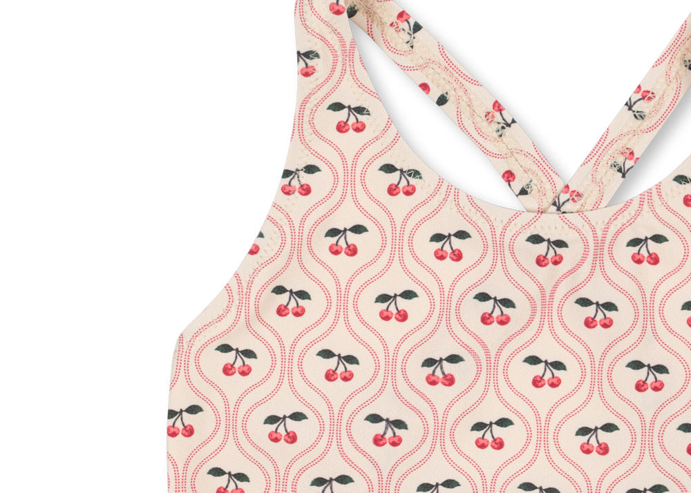 Konges Sløjd A/S SWIMSUITS cherry pink motif