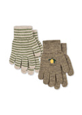 Konges Sløjd A/S GLOVES lemon/stripe