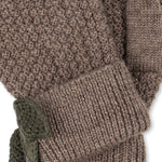 Konges Sløjd A/S MITTENS bunny brown melange