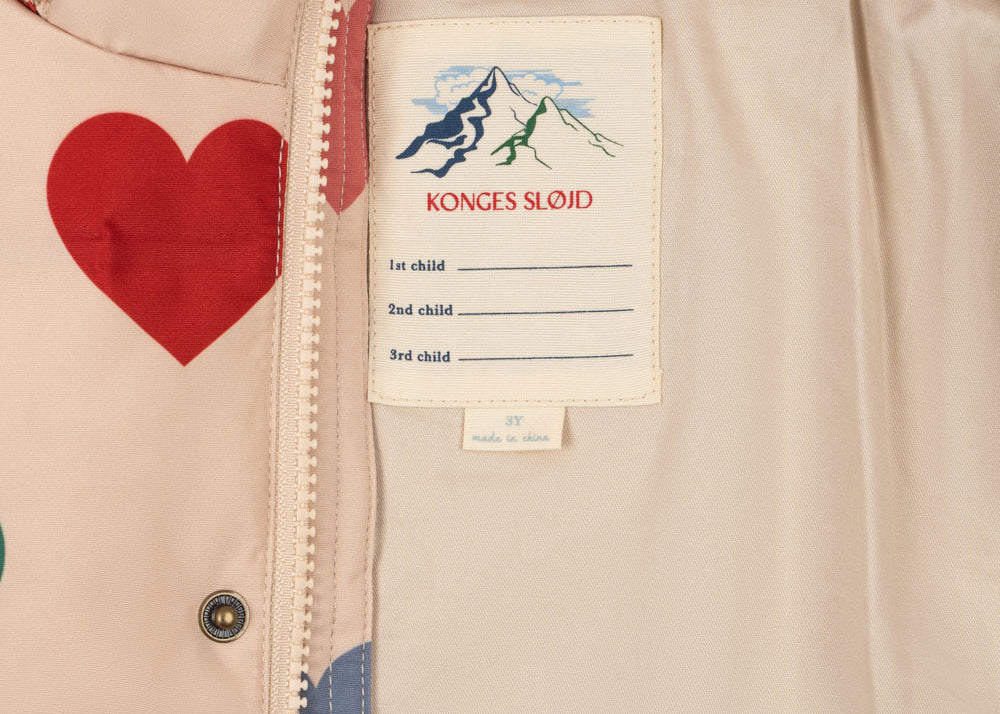 Konges Sløjd A/S WINTER JACKETS bon coeur coloré