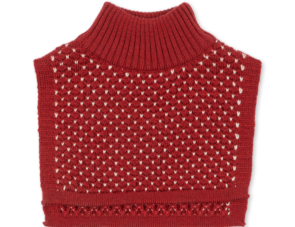 Konges Sløjd A/S NECKWARMER true red