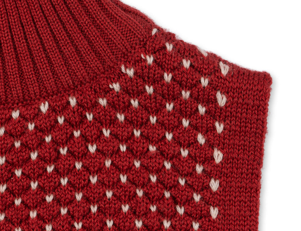 Konges Sløjd A/S NECKWARMER true red