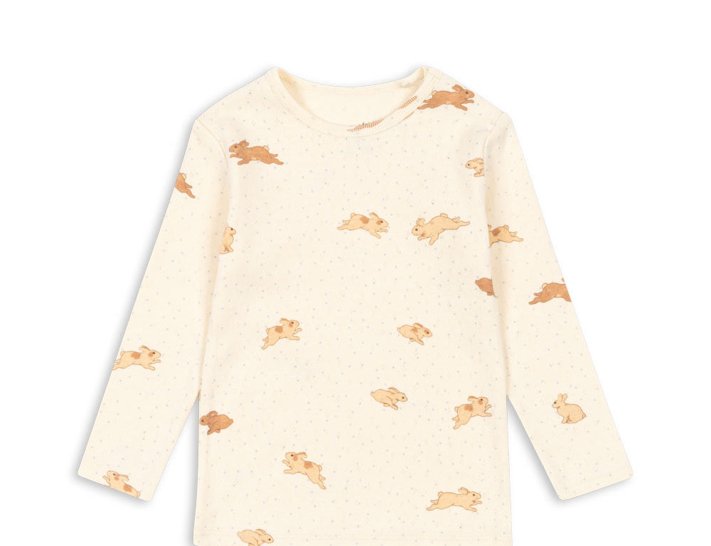 Konges Sløjd A/S JERSEY BLOUSES petit lapin