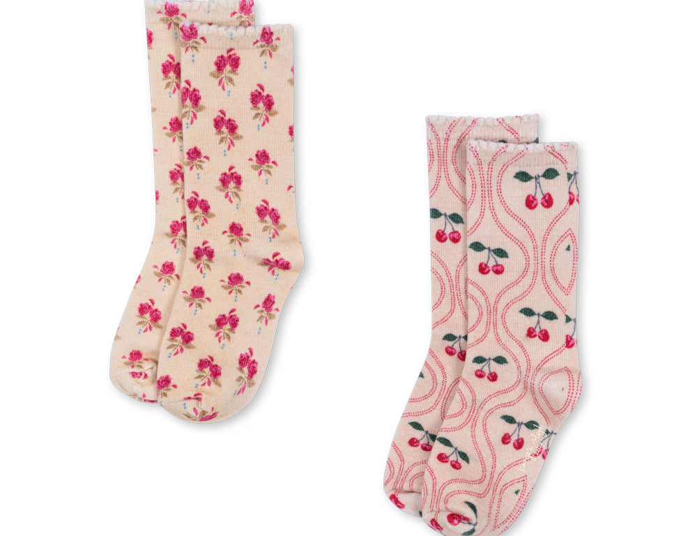 Konges Sløjd A/S SOCKS cherry mix