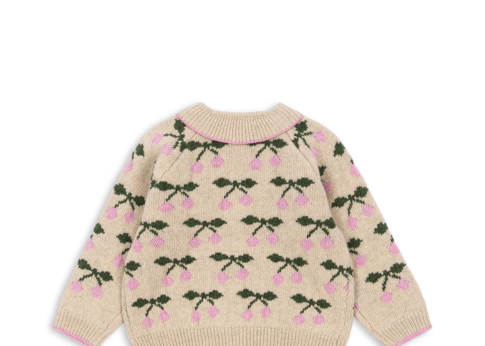 Konges Sløjd A/S KNITTED CARDIGANS cherry