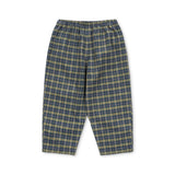 Konges Sløjd A/S WOVEN PANTS laurel blue check