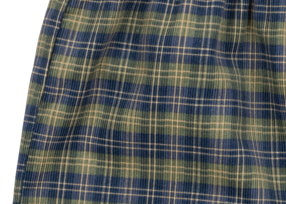 Konges Sløjd A/S WOVEN PANTS laurel blue check