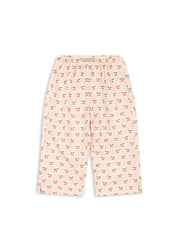 Konges Sløjd A/S WOVEN PANTS cherry pink motif