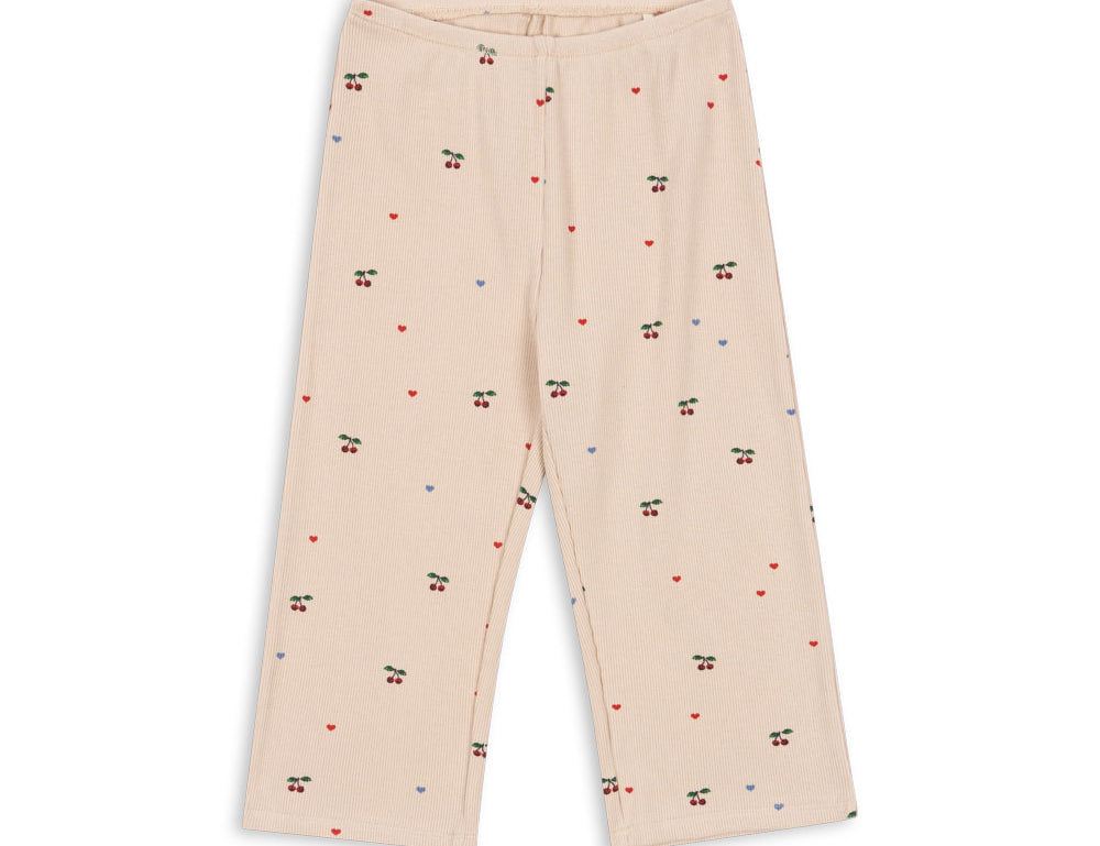 Konges Sløjd A/S JERSEY PANTS cherry coeur blush