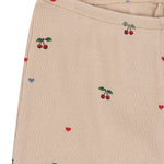 Konges Sløjd A/S JERSEY PANTS cherry coeur blush
