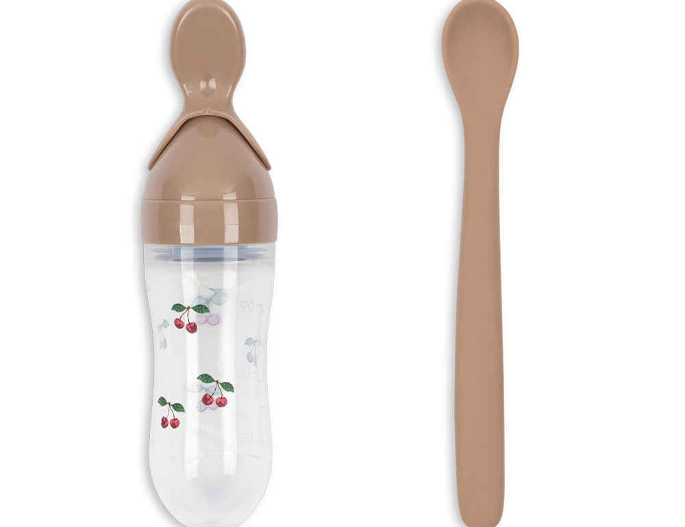 Konges Sløjd A/S FEEDING PACIFIER cherry blush