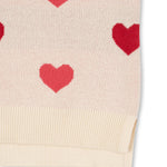 Konges Sløjd A/S KNITTED DRESSES coeur coloré duo pink
