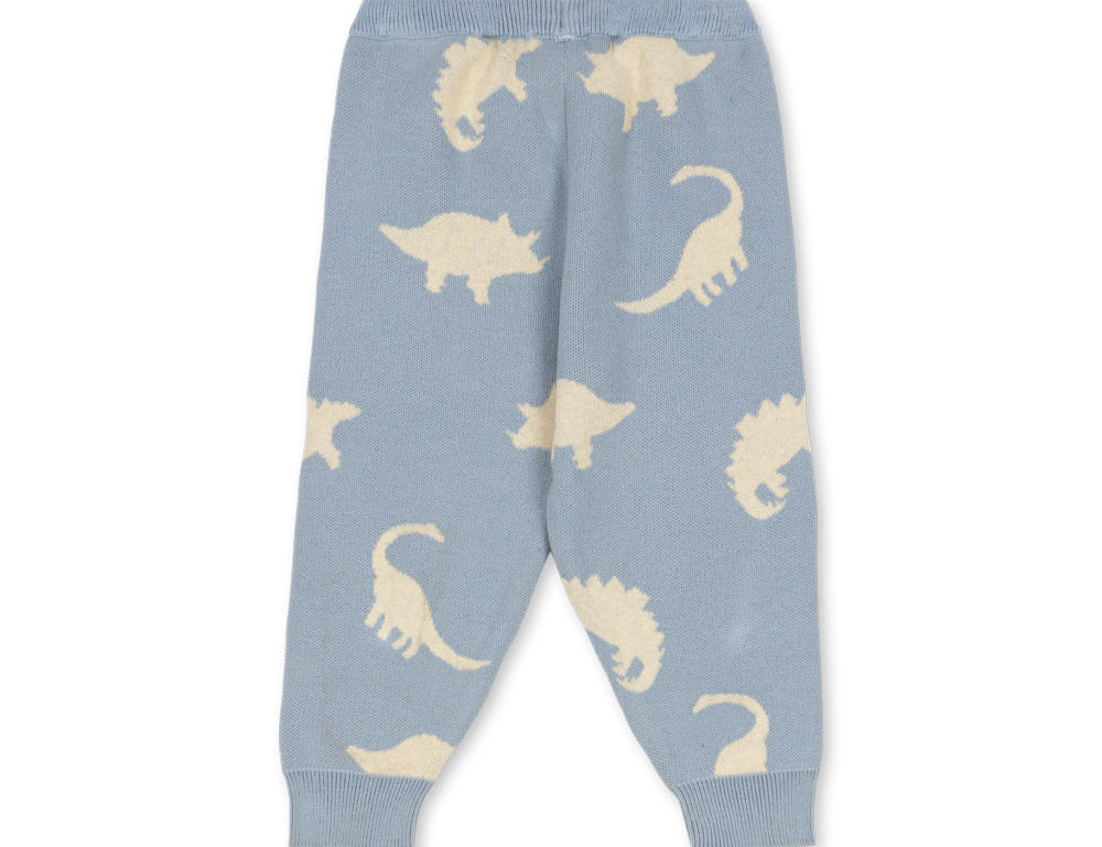 Konges Sløjd A/S KNITTED PANTS dino mist