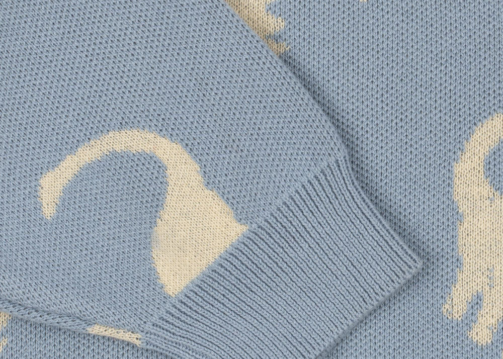 Konges Sløjd A/S KNITTED BLOUSES & VESTS dino mist