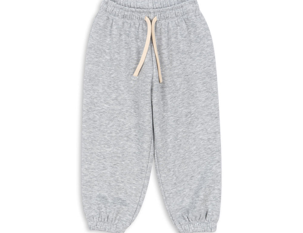 Konges Sløjd A/S JERSEY PANTS grey melange