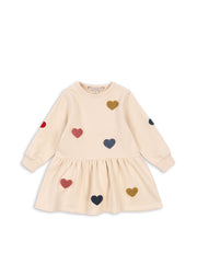 Konges Sløjd A/S JERSEY DRESSES multi heart