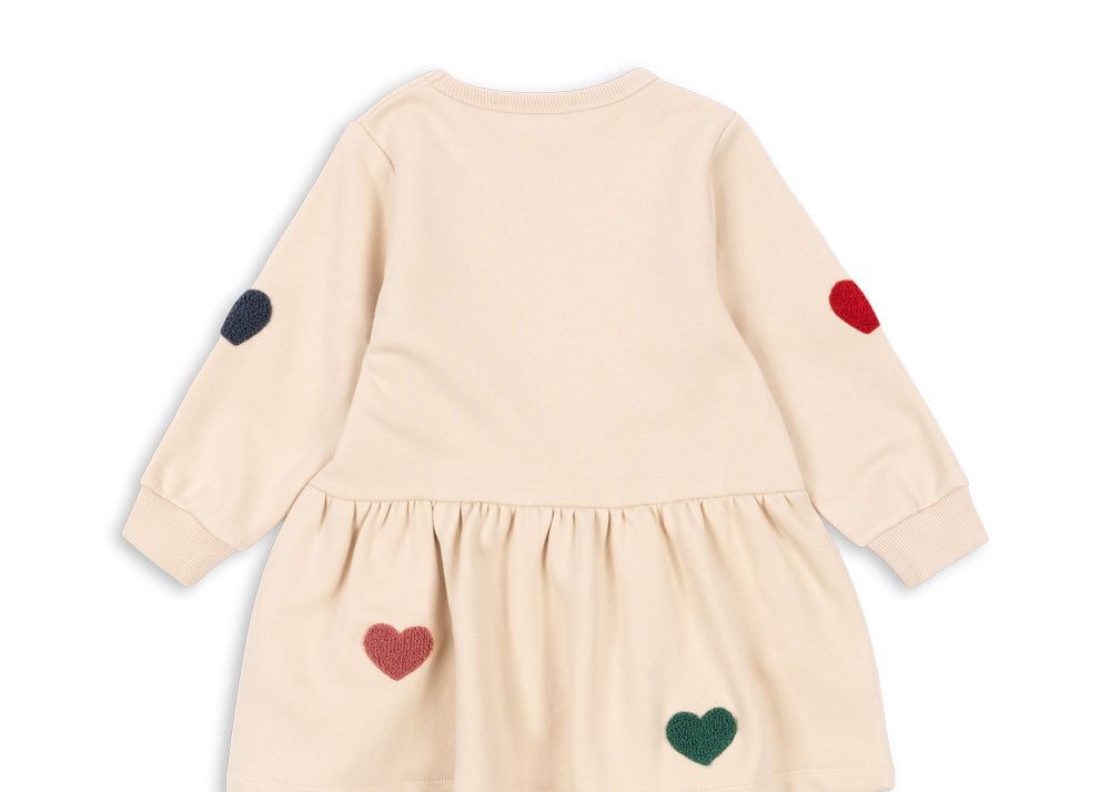 Konges Sløjd A/S JERSEY DRESSES multi heart