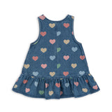 Konges Sløjd A/S WOVEN DRESSES bon coeur coloré