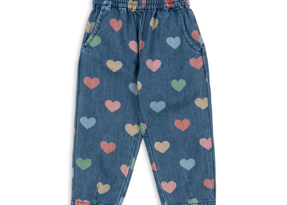 Konges Sløjd A/S WOVEN PANTS bon coeur coloré