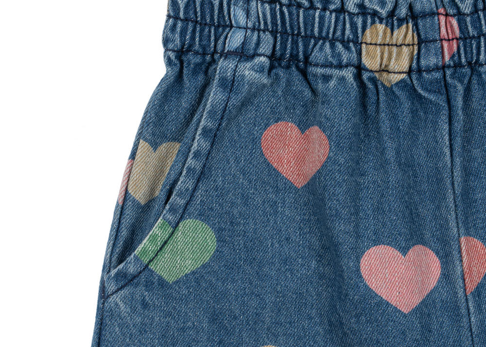 Konges Sløjd A/S WOVEN PANTS bon coeur coloré