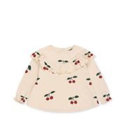 Konges Sløjd A/S JERSEY BLOUSES ma grande cerise glitter