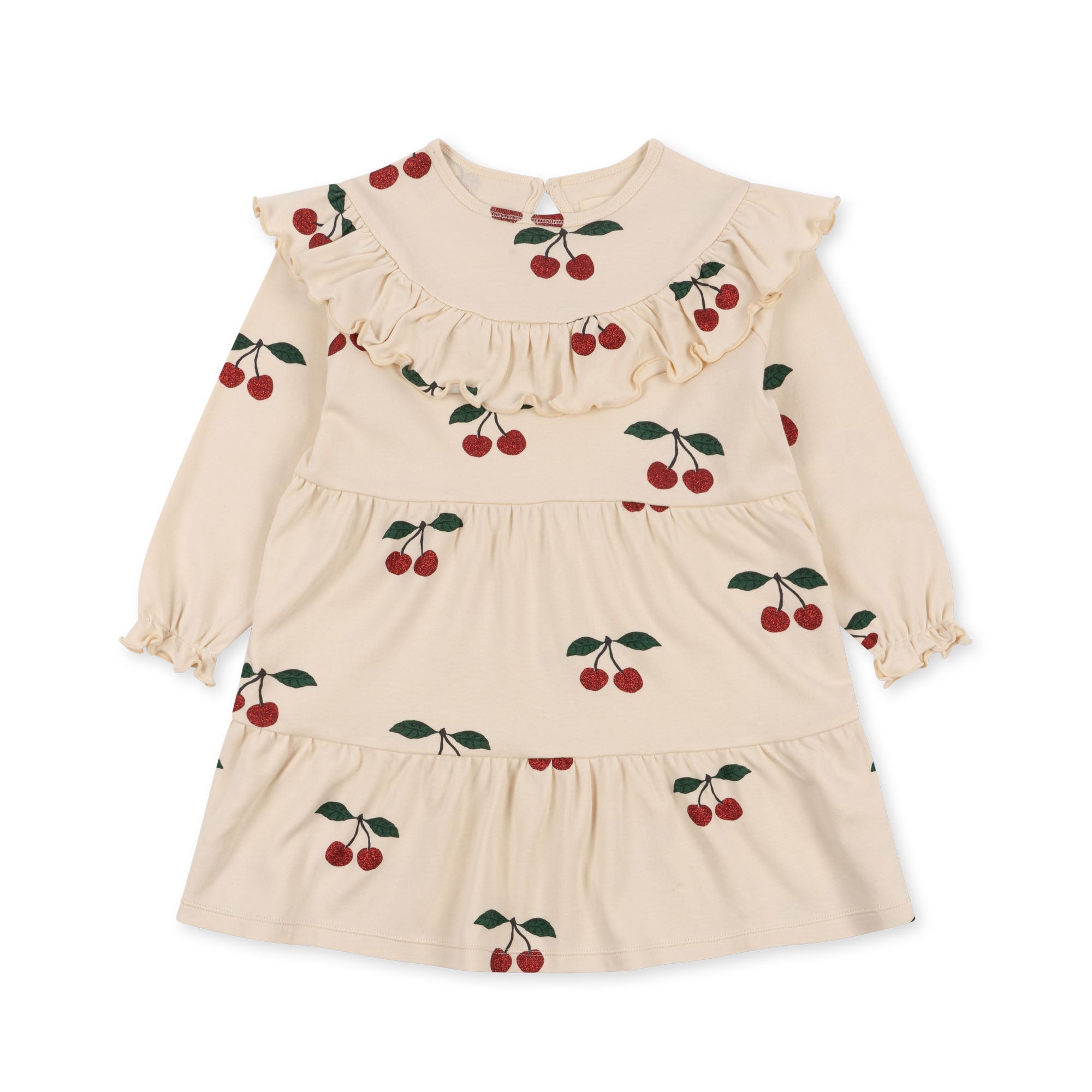 Konges Sløjd A/S JERSEY DRESSES ma grande cerise glitter