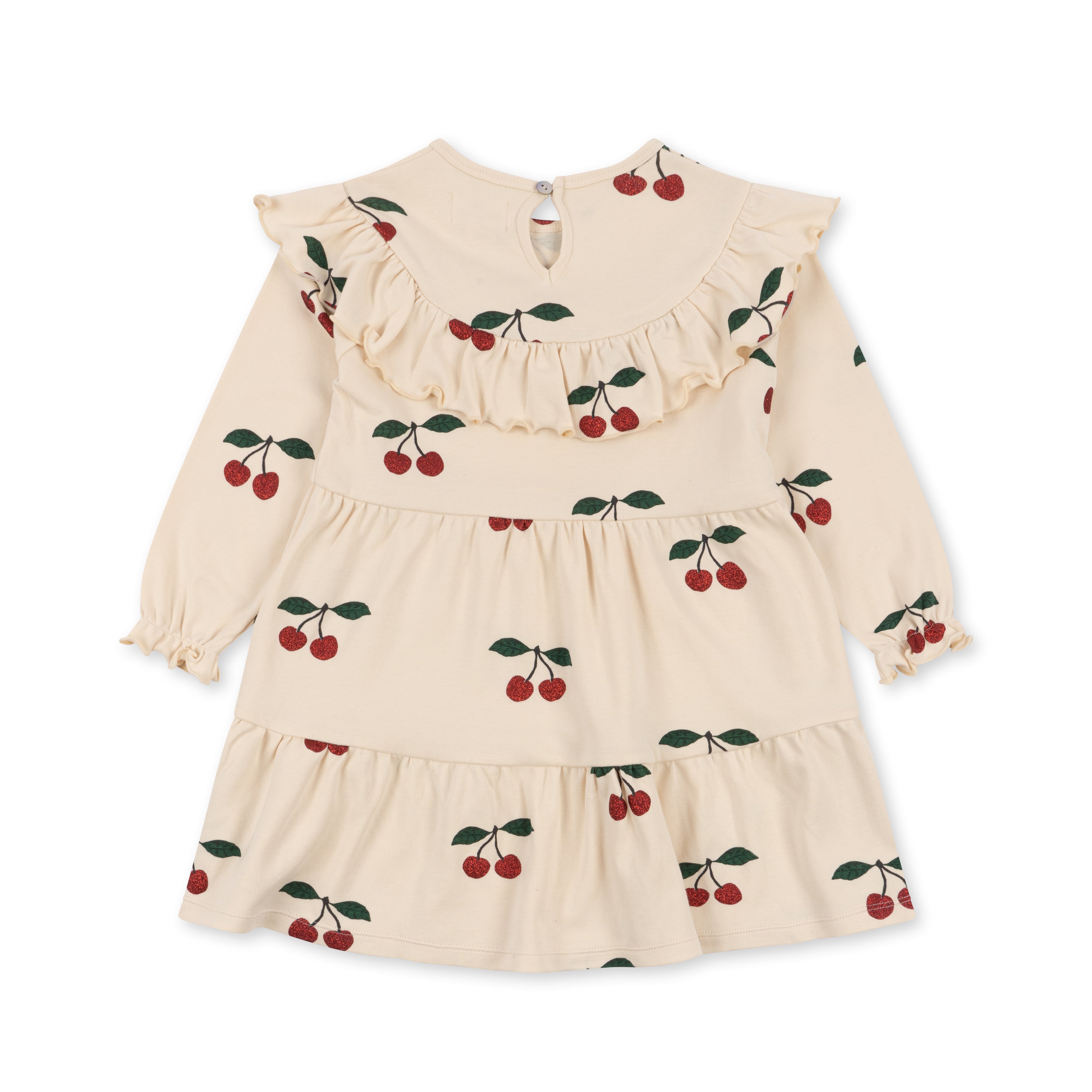 Konges Sløjd A/S JERSEY DRESSES ma grande cerise glitter