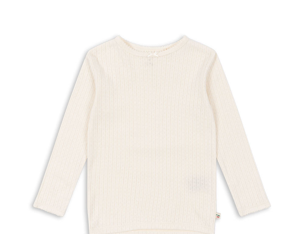 Konges Sløjd A/S JERSEY BLOUSES antique white