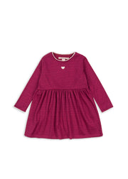 Konges Sløjd A/S JERSEY DRESSES sangria