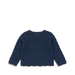 Konges Sløjd A/S KNITTED BLOUSES & VESTS ensign blue