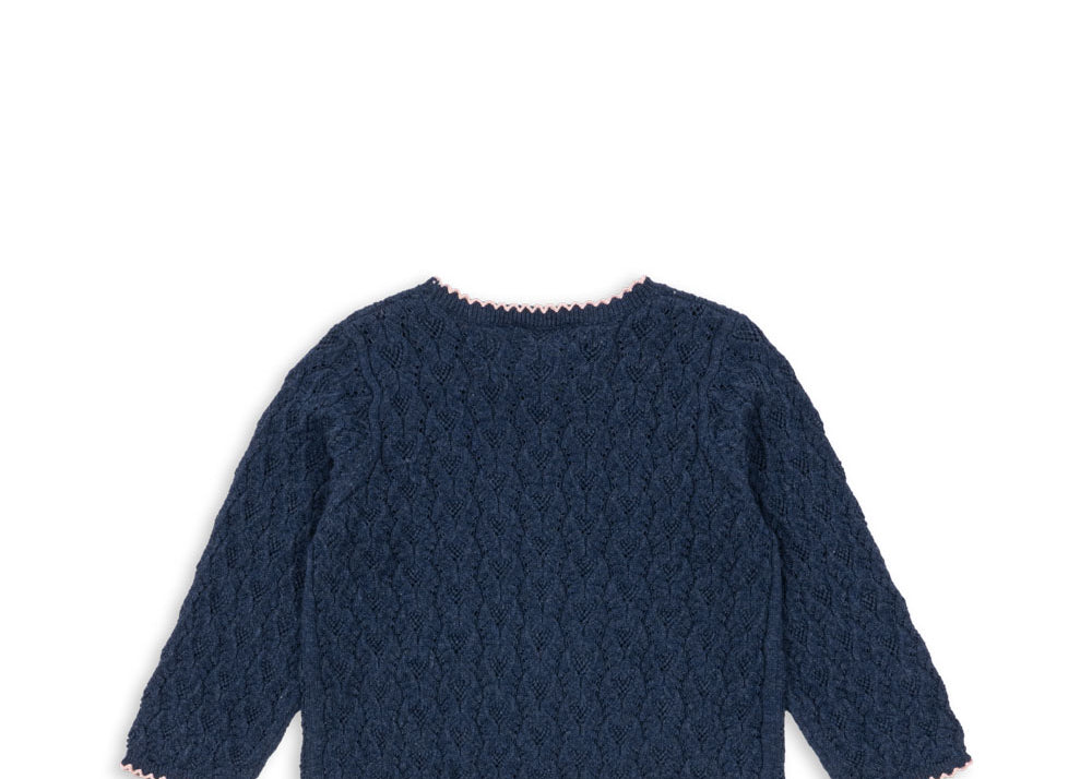 Konges Sløjd A/S KNITTED BLOUSES & VESTS ensign blue