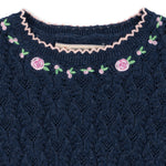 Konges Sløjd A/S KNITTED BLOUSES & VESTS ensign blue