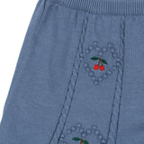 Konges Sløjd A/S KNITTED SKIRTS country blue